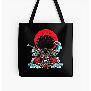 Afro Samurai Retro Vintage logo All Over Print Tote Bag