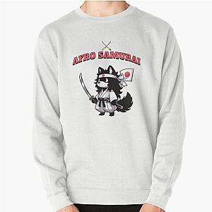 Afro Samurai Wolf Pullover Sweatshirt