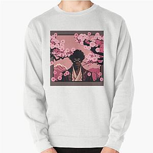 Cherry Blossom Afro Samurai Sweatshirt