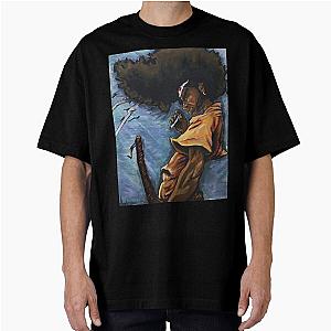 Afro Samurai Acrylic Oversized T-Shirt