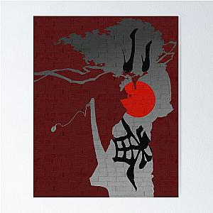 Afro Samurai Silhouette Poster