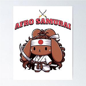 afro samurai bunny poster