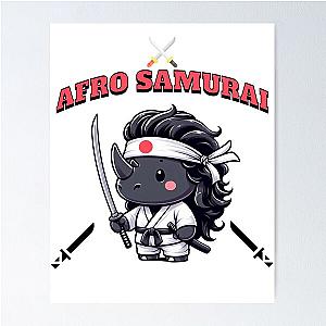Afro Samurai Rhino Poster
