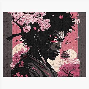 Afro Samurai Cherry Blossom Jigsaw Puzzle