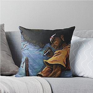 Afro Samurai Acrylic Throw Pillow