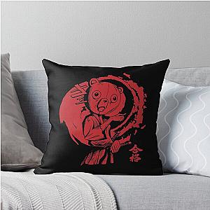 Ajin no Afro Samurai-1 Throw Pillow