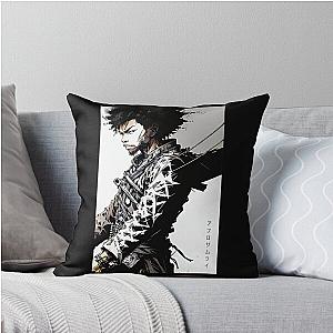 Afro Samurai Throw Pillow