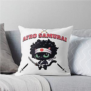 Afro Samurai Throw Pillow