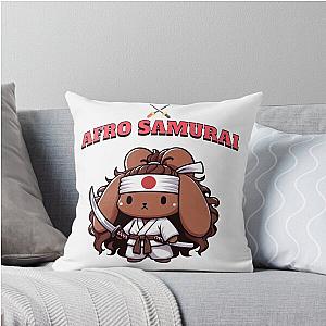 Afro Samurai Throw Pillow