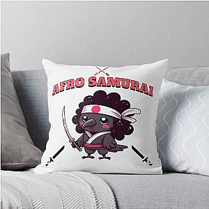 Afro Samurai Throw Pillow