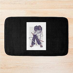 Dracotober Afro Samurai Bath Mat