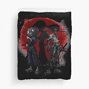 Anime Afro Samurai Duvet Cover