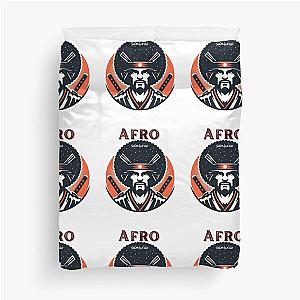 Afro samurai t-shirt Duvet Cover