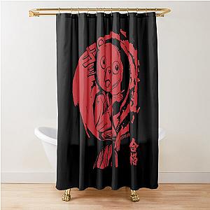 Jinro Afro Samurai Shower Curtain