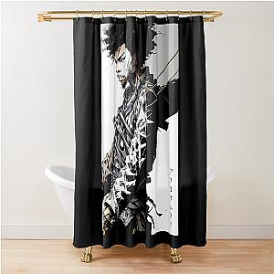 Afro Samurai Shower Curtain