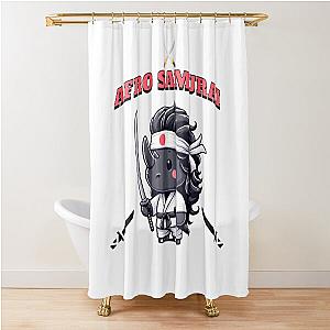 Afro Samurai Rhino Shower Curtain