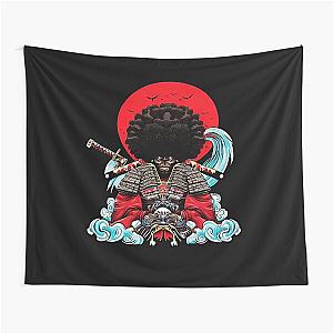Afro Samurai Retro logo Tapestry