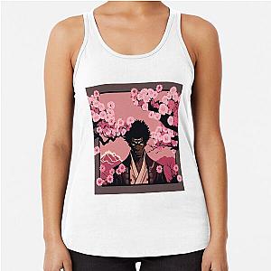 Cherry Blossom Afro Samurai Tank Top