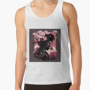 Afro Samurai Cherry Blossom Tank Top