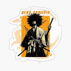 Afro Samurai Warrior Urban Art