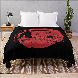 Jinno Afro Samurai Throw Blanket