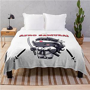 Afro Samurai Throw Blanket