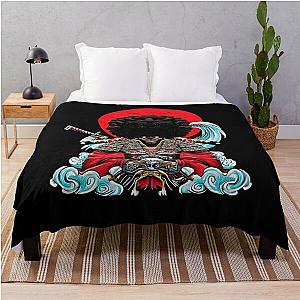 Afro Samurai Retro Throw Blanket