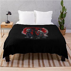 Anime Afro Samurai Throw Blanket