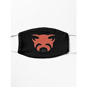 Aggretsuko Face Masks - Red Panda Black Mask