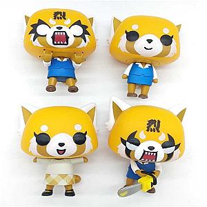 Aggretsuko Plush - Aggretsuko Rage /Chainsaw /Date Night Creative Plush Toy