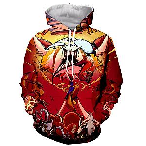 Aggretsuko Hoodie - Death Metal Kara Singer