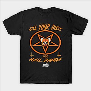 Aggretsuko T-shirts - MARKO SKITZO X AGGRETSUKO KILL YOUR BOSS T-shirt TP