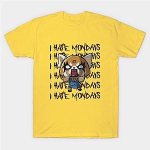 Aggretsuko T-shirts - Aggretsuko I Hate Mondays T-shirt TP