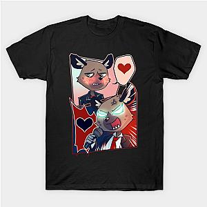 Aggretsuko T-shirts - 2 sides of LOVEEE T-shirt TP