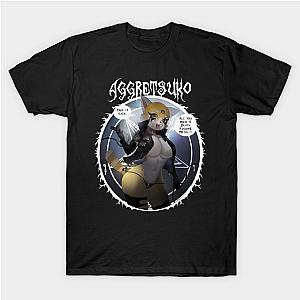 Aggretsuko T-shirts - Aggretsuko Death Metal(NSFW) T-shirt TP