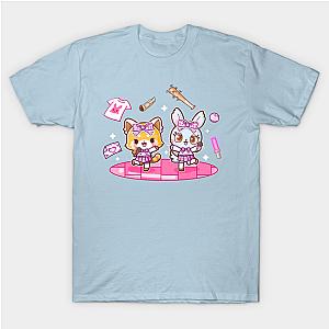 Aggretsuko T-shirts - Retsuko and Manaka - Aggretsuko T-shirt TP