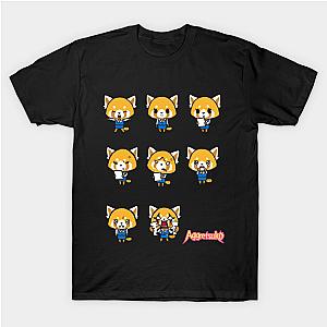 Aggretsuko T-shirts - Aggretsuko Transformation Retsuko T-shirt TP