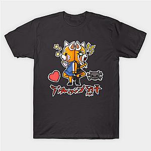 Aggretsuko T-shirts - Day and Night Red Panda T-shirt TP