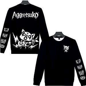 Aggretsuko Sweatshirt - Streetwear Graphic Sweatshirts