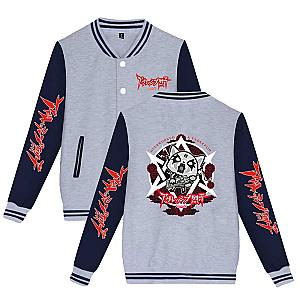 Aggretsuko Jacket - Baseball Uniform Unisex Aggretsuko Jackets