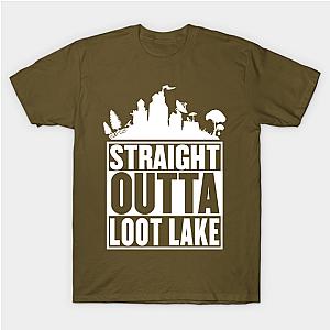 Fortnite Merch - Straight Outta Loot Lake Unisex T-Shirt