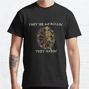 Dark Souls Merch - Browheel Rollin’ Unisex Graphic T-Shirt