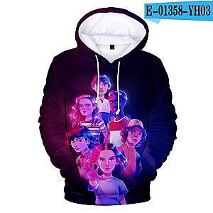 Stranger Things Hoodie - Printed Trendy Streetwear Timeless Hoodies