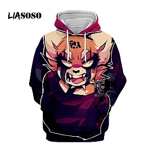 Aggretsuko Hoodie -  3D Harajuku Fashion Hoodies