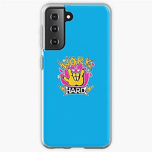 Aggretsuko Cases - Work hard Samsung Galaxy Soft Case RB2204