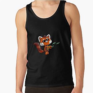 Aggretsuko Tank Tops - Cute Red Panda Buy yourself something nice Kawaii  Tank Top RB2204