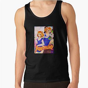 Aggretsuko Tank Tops - Human Aggretsuko Tank Top RB2204