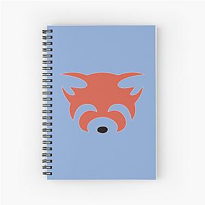 Aggretsuko Notebooks - Red Panda Logo Spiral Notebook