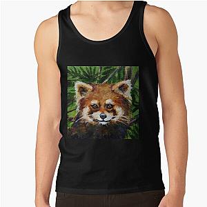 Aggretsuko Tank Tops - Red Panda Tank Top RB2204