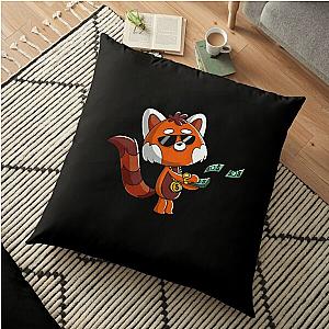 Aggretsuko Pillows - Cute Red Panda Buy yourself something nice Kawaii  Floor Pillow RB2204